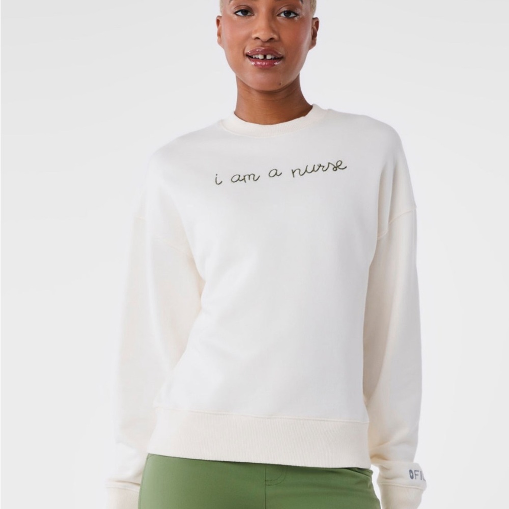 Figs Cream Sweater